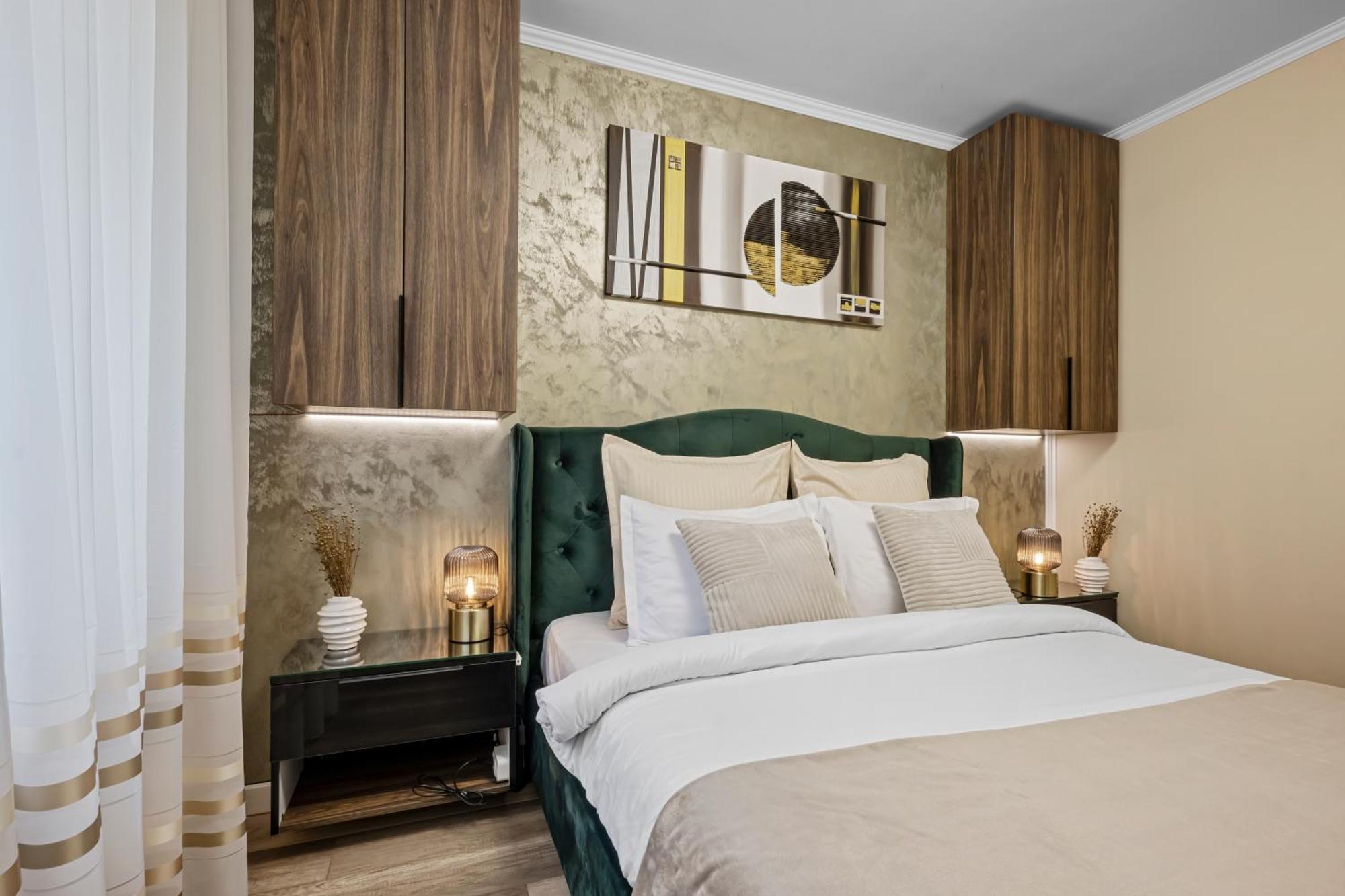 Awesome Apartment Bukares Bagian luar foto