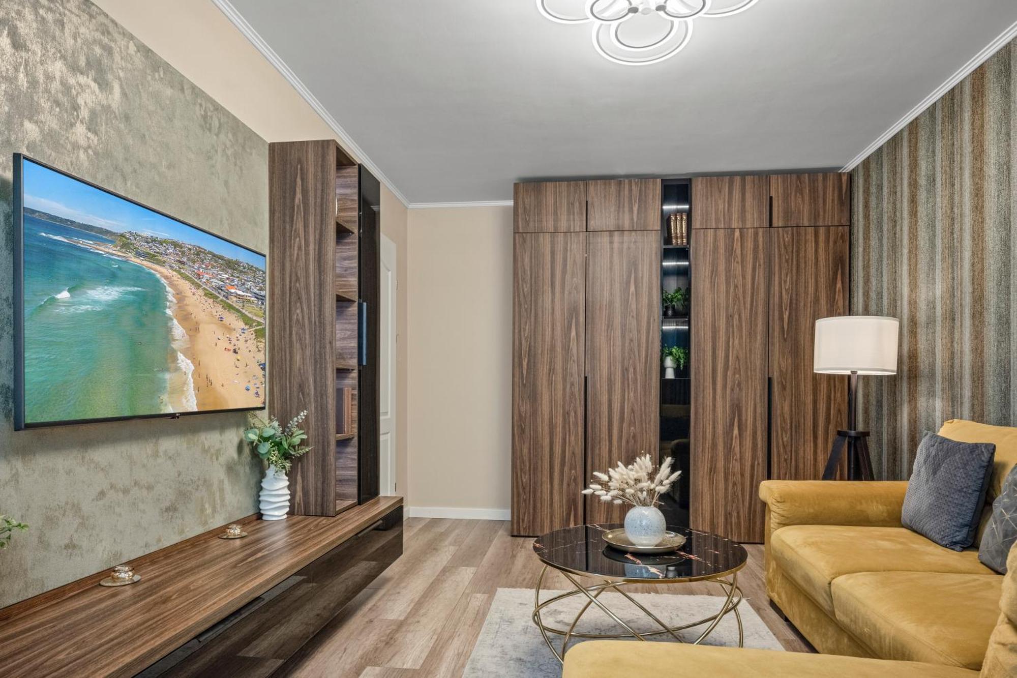 Awesome Apartment Bukares Bagian luar foto